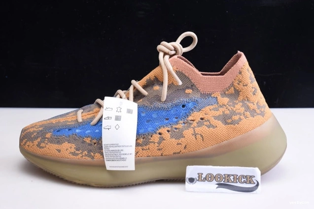 380 ADIDAS BLUE FX9847 YEEZY OAT REFLECTIVE BOOST 0306